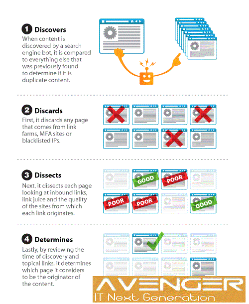 duplicate content : rel = canonical tag